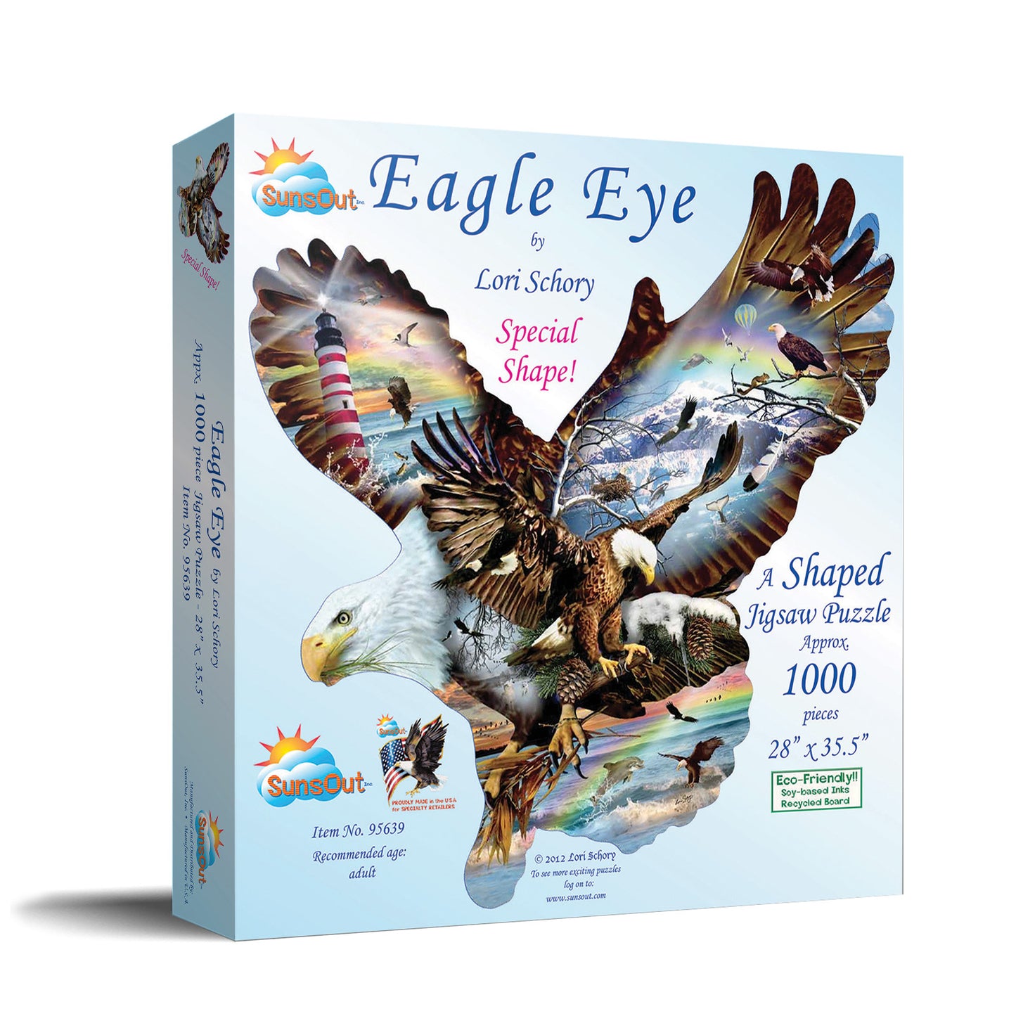 Eagle Eye 1000 pc Special Shape Jigsaw Puzzle 95639