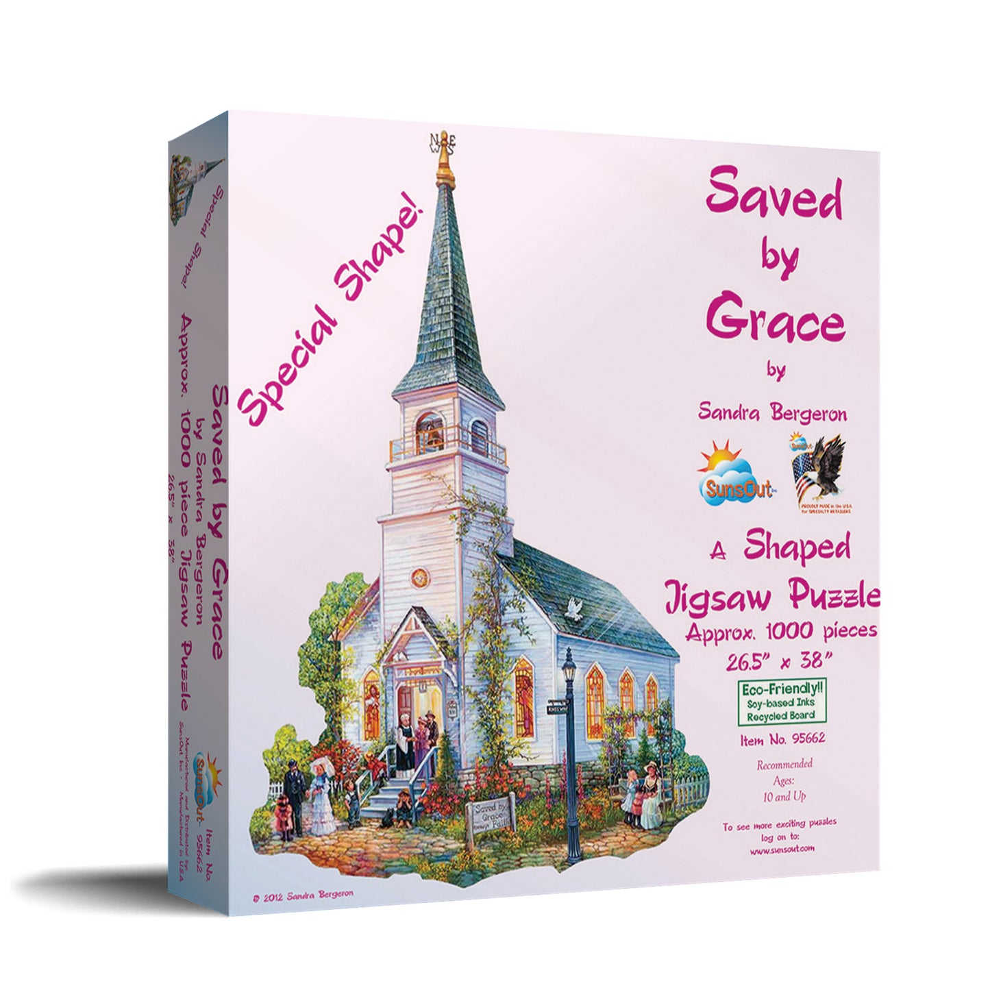 Saved by Grace 1000 pc Special Shape Jigsaw Puzzle 95662