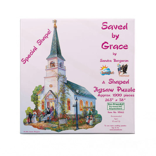 Saved by Grace 1000 pc Special Shape Jigsaw Puzzle 95662