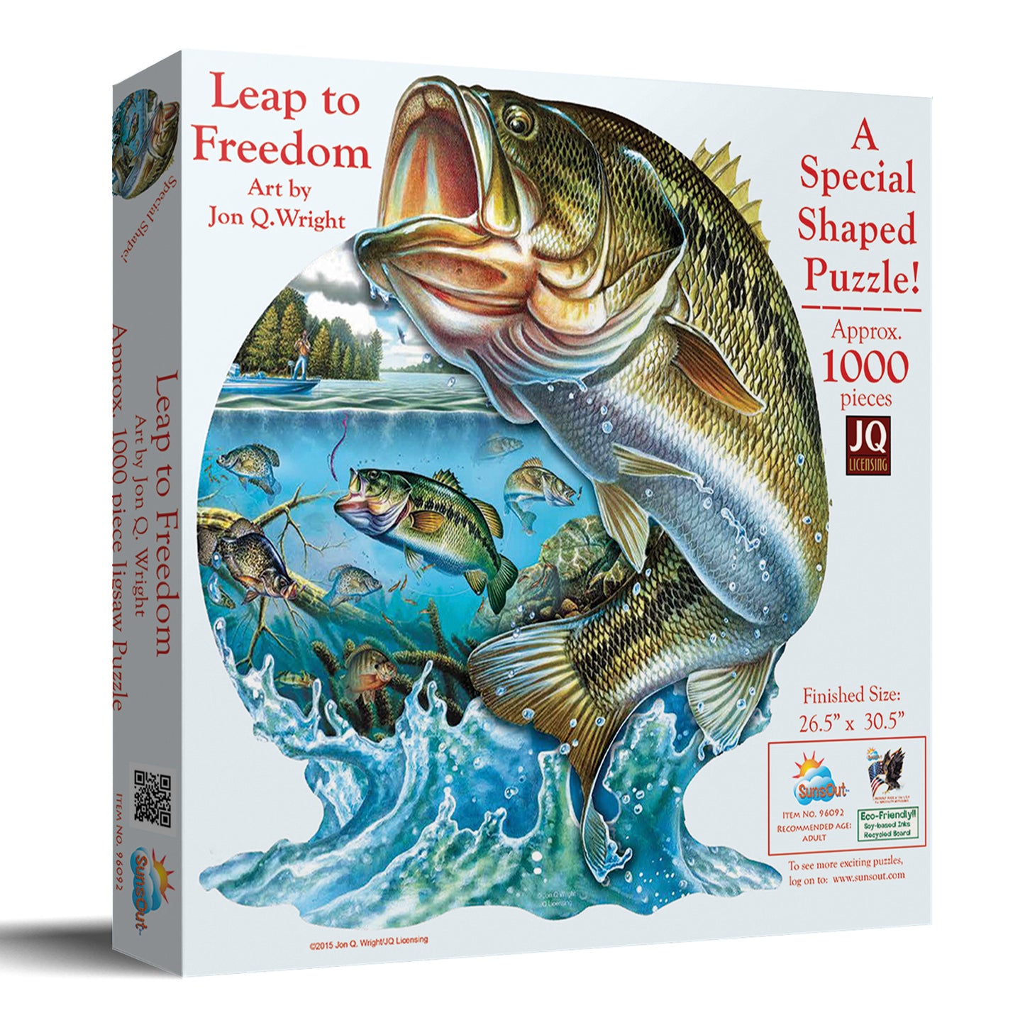 Leap To Freedom 1000 pc Special Shape Jigsaw Puzzle 96092