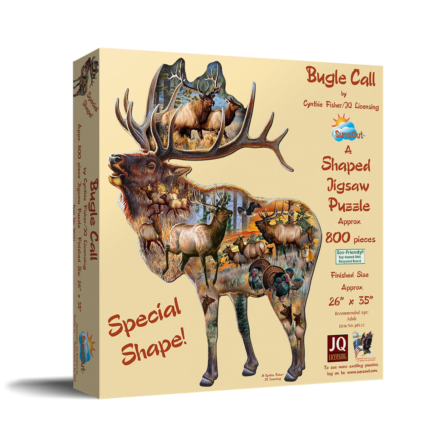 Bugle Call 800 pc Special Shape Jigsaw Puzzle 96121