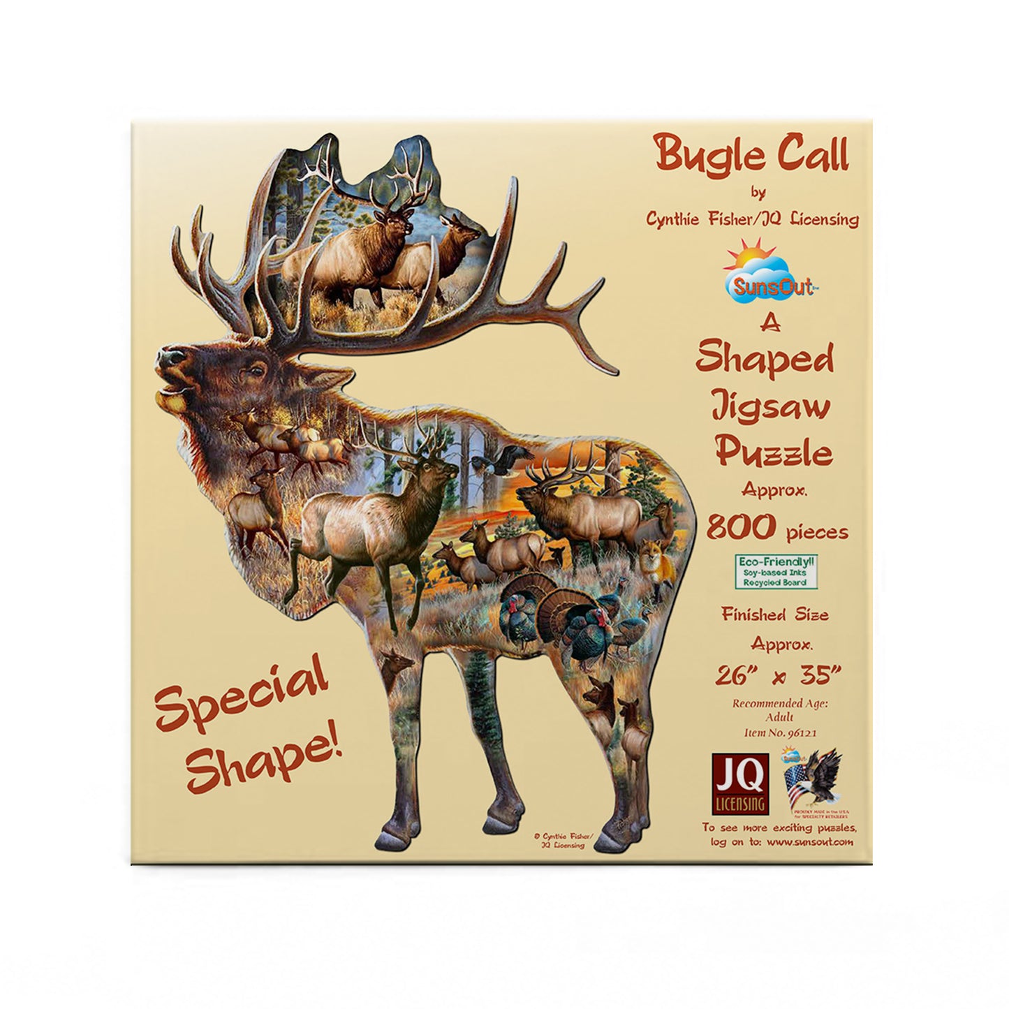 Bugle Call 800 pc Special Shape Jigsaw Puzzle 96121