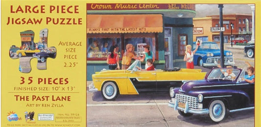 The Past Lane 35 pc  Jigsaw Puzzle 99126