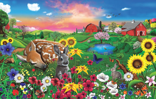 Pasture Buddies 100 pc  Jigsaw Puzzle 81546