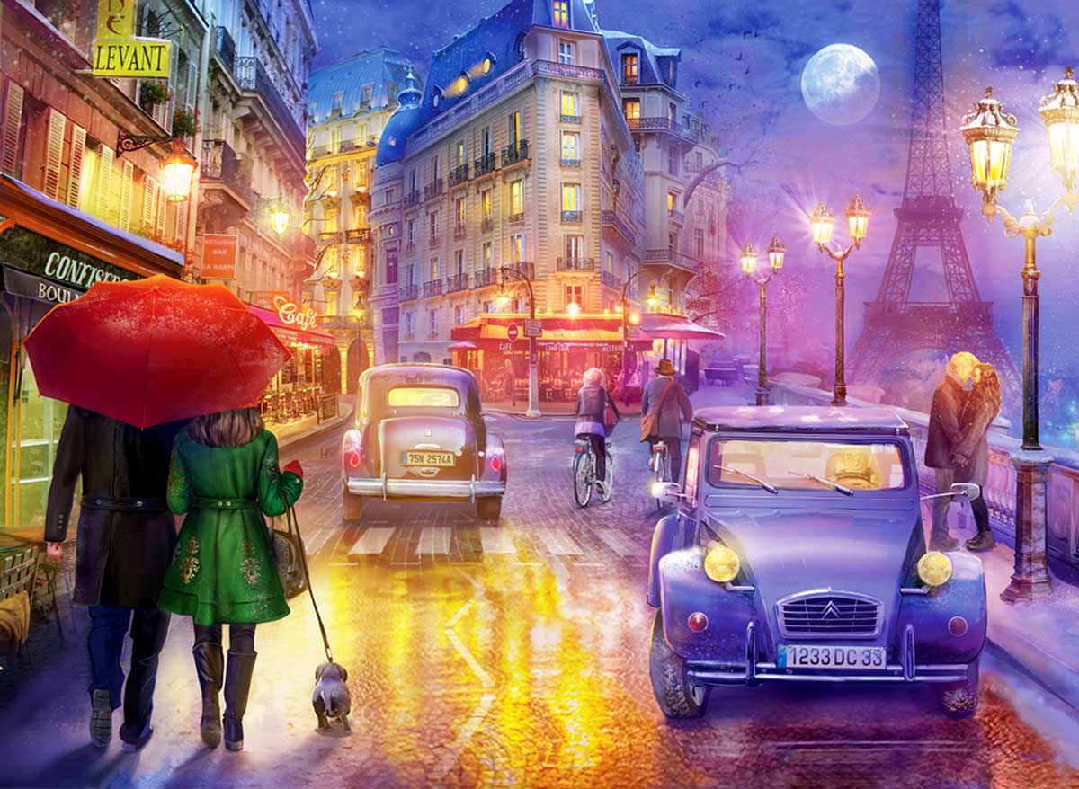 Paris at Night 1000 pc  Jigsaw Puzzle 1070