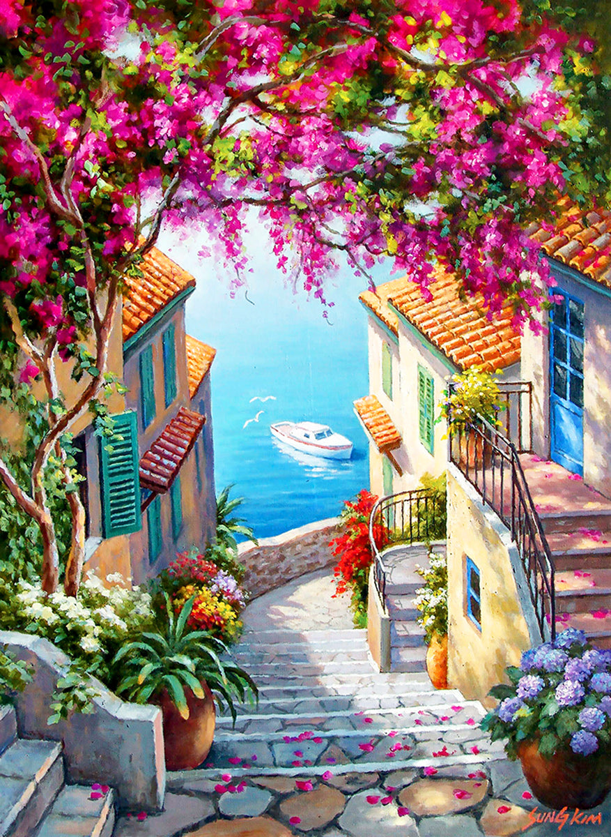 Stairs To The Sea 1000 pc  Jigsaw Puzzle 1088