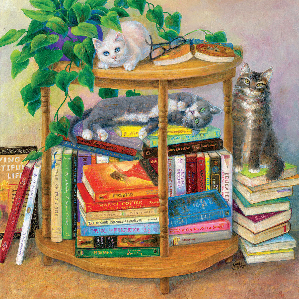 Bookish 500 pc  Jigsaw Puzzle 31653