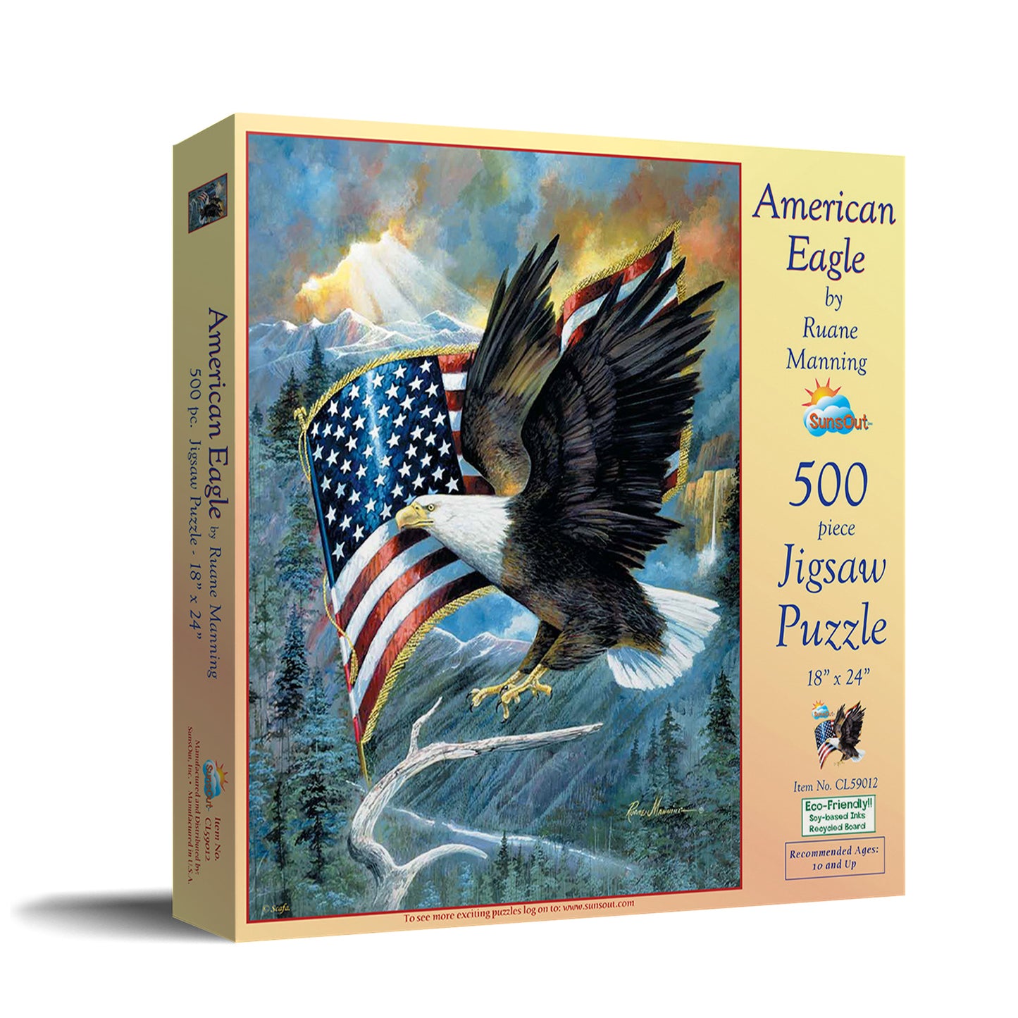 American Eagle 500 pc  Jigsaw Puzzle CL59012