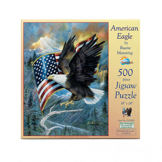 American Eagle 500 pc  Jigsaw Puzzle CL59012
