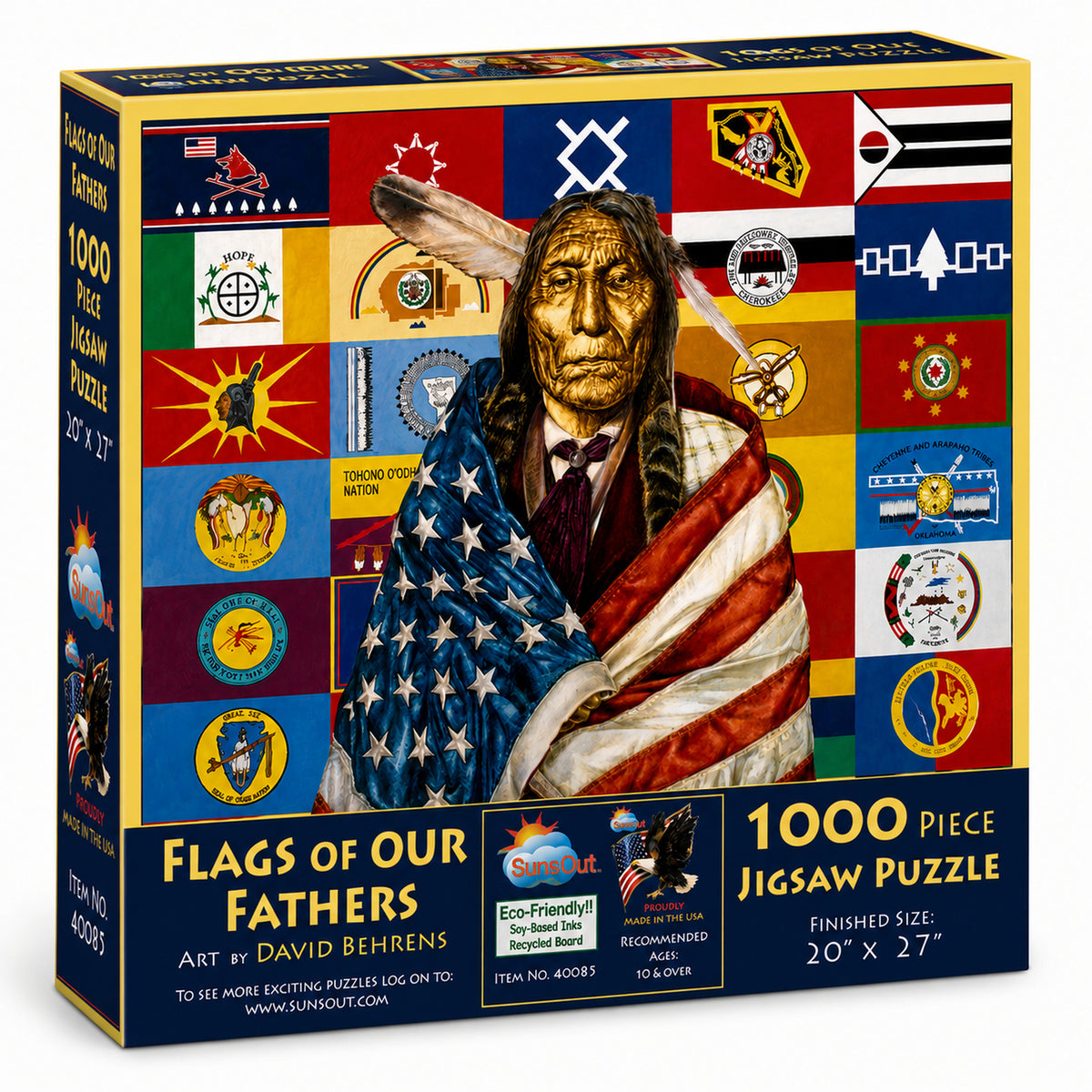 Flags of Our fathers 1000 pc  Jigsaw Puzzle 40085
