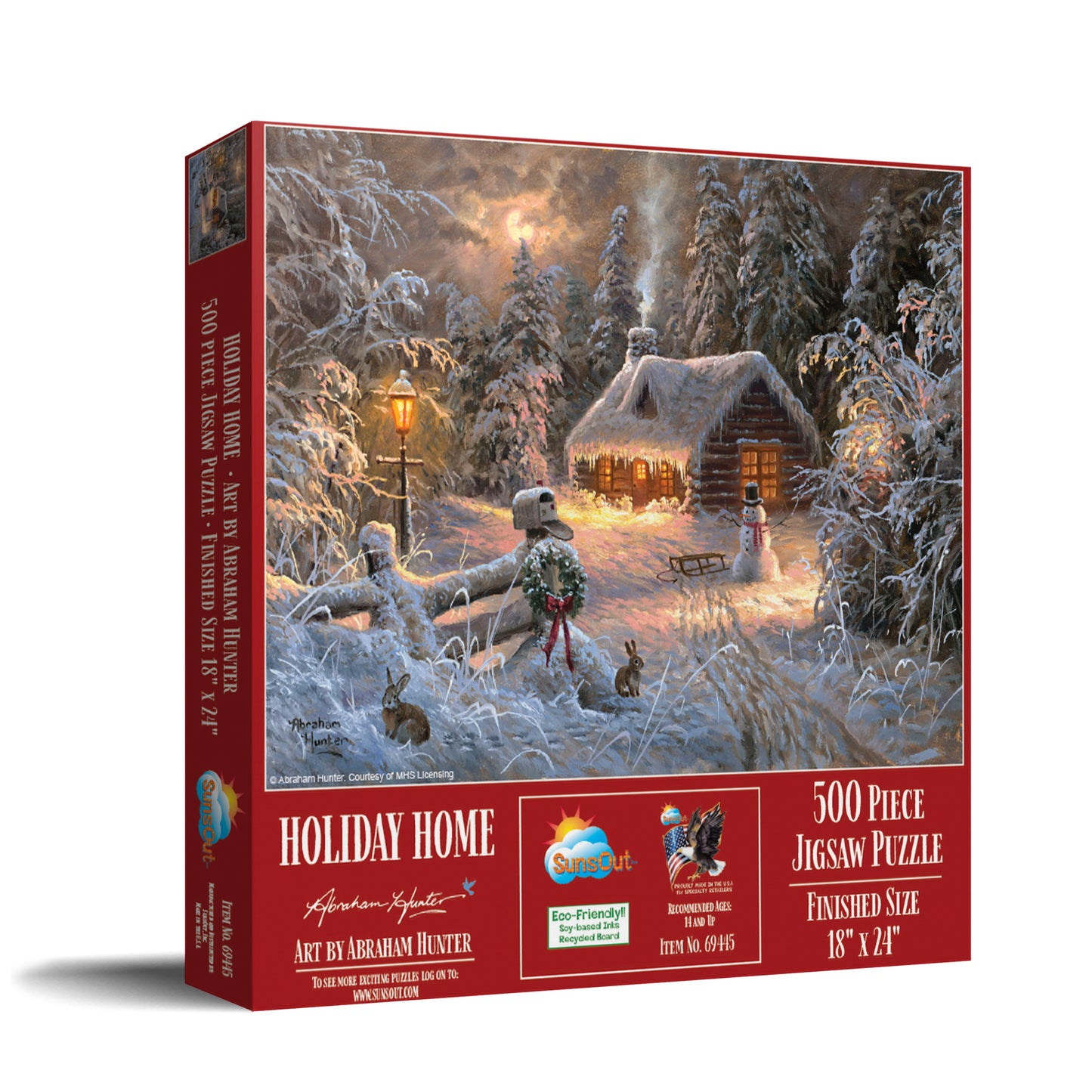 Holiday Home 500 pc  Jigsaw Puzzle 69445