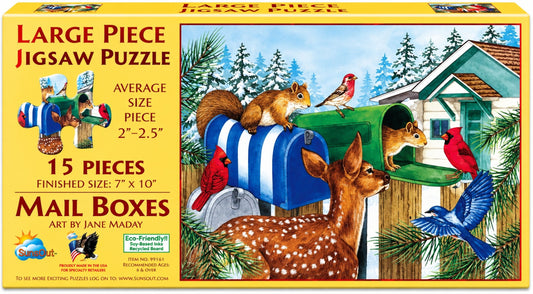 Mail Boxes 15 pc  Jigsaw Puzzle 99161