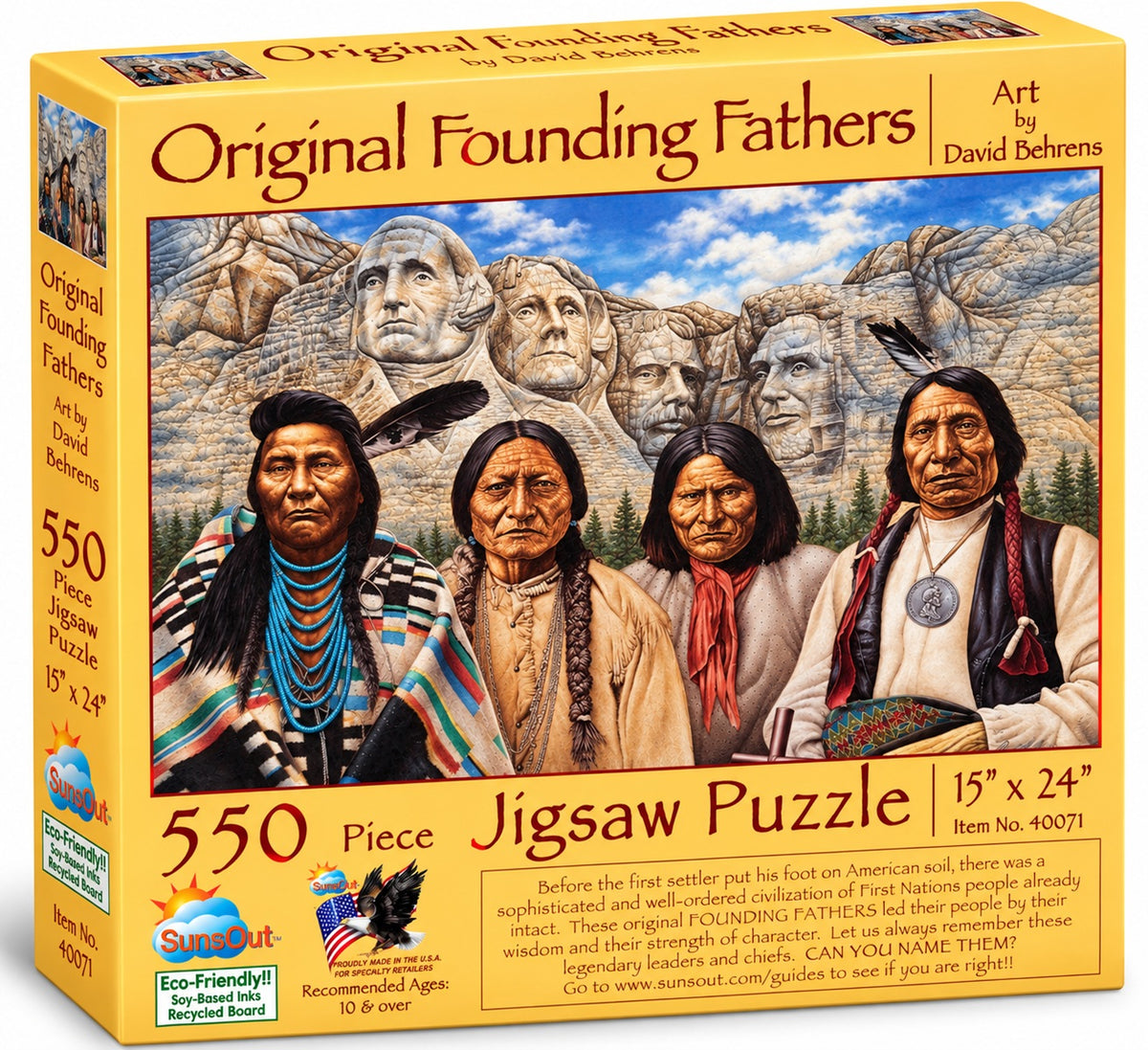 Original Founding Fathers 550 pc  Jigsaw Puzzle 40071