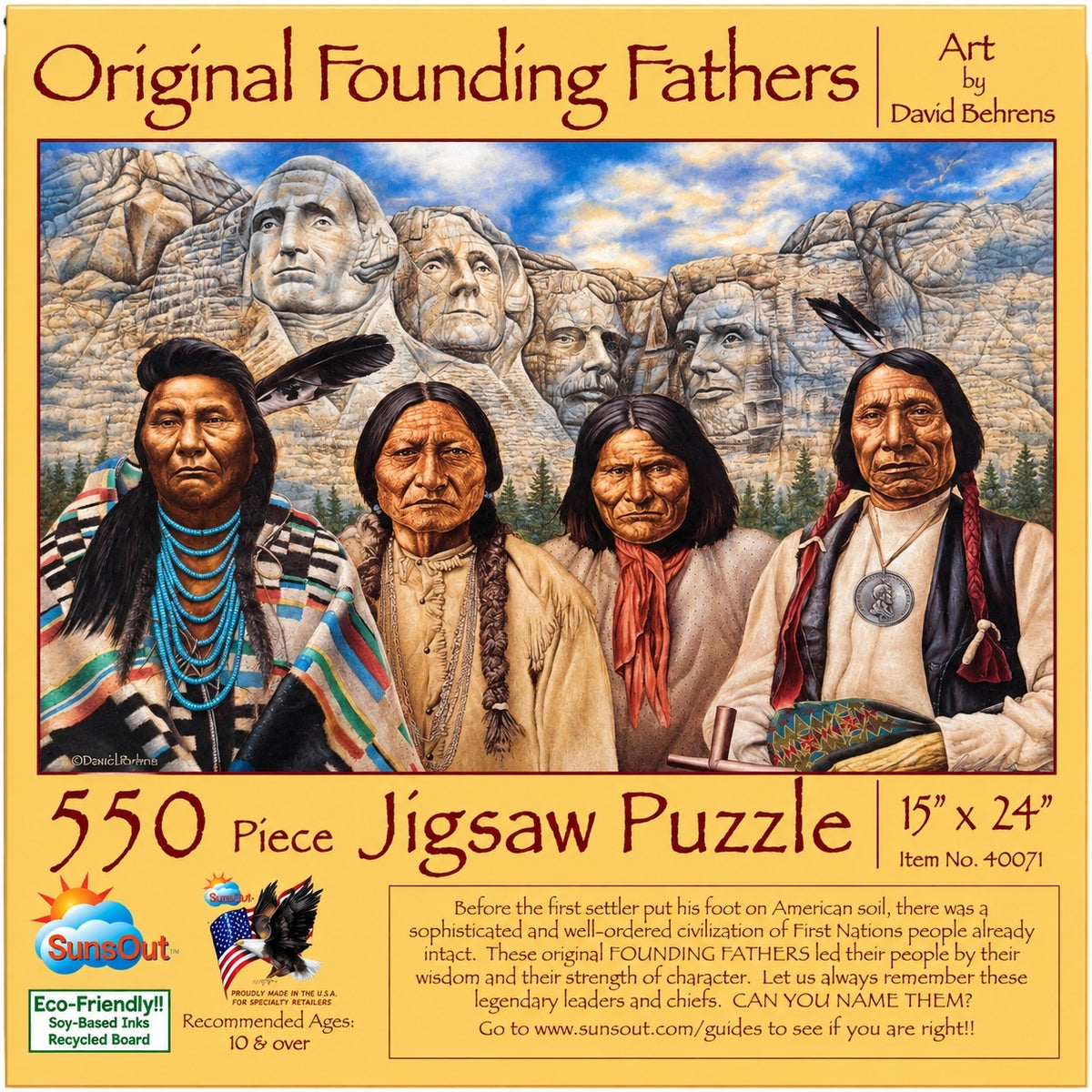 Original Founding Fathers 550 pc  Jigsaw Puzzle 40071