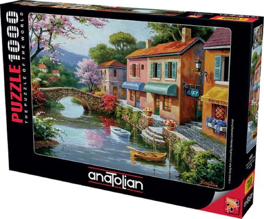 Quaint Village Shops 1000 pc  Jigsaw Puzzle 1053