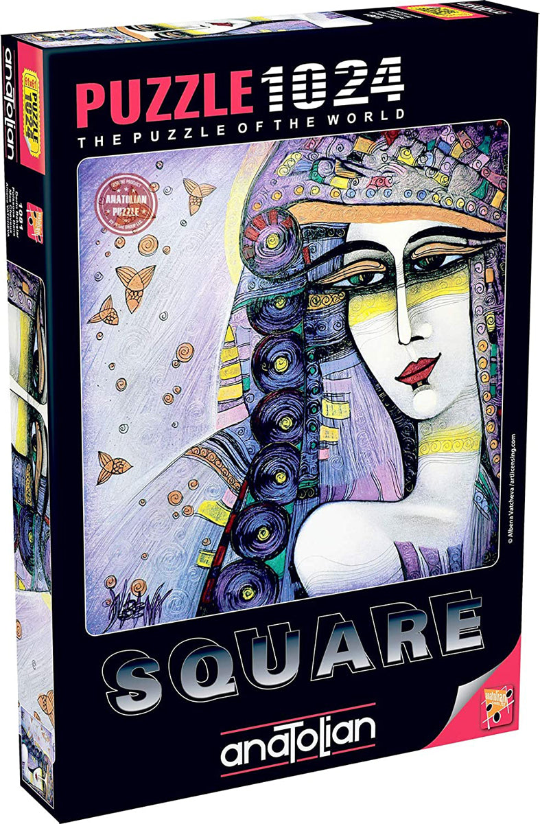 Possions Dans Mes Cheveux 1024 pc  Jigsaw Puzzle 1081