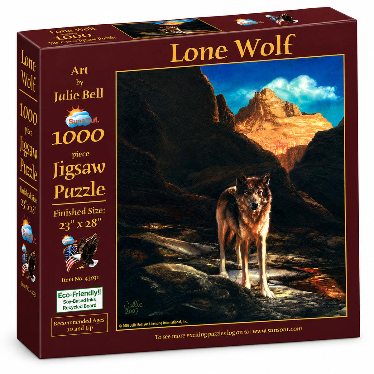 Lone Wolf 1000 pc  Jigsaw Puzzle 43031