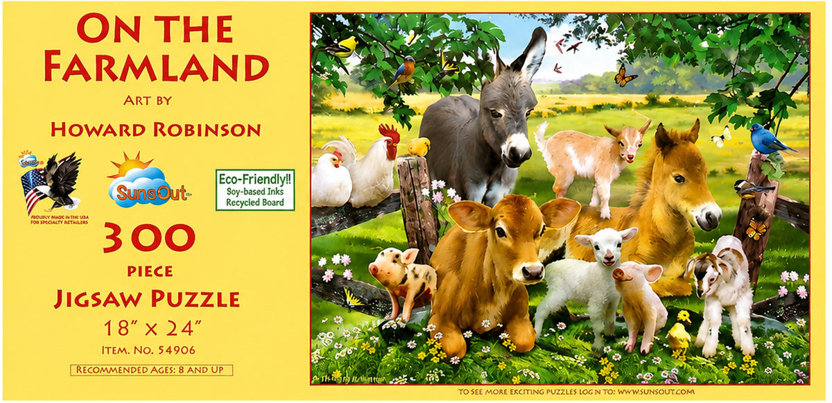 On the Farmland 300 pc  Jigsaw Puzzle 54906