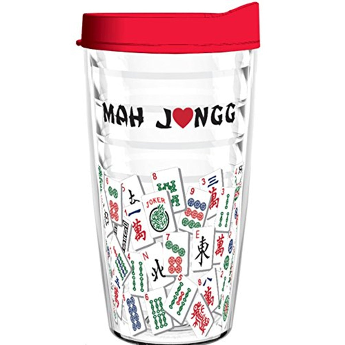 Mah Jongg Tumbler 16 oz Drinkware     MJ-16oz-4PACK